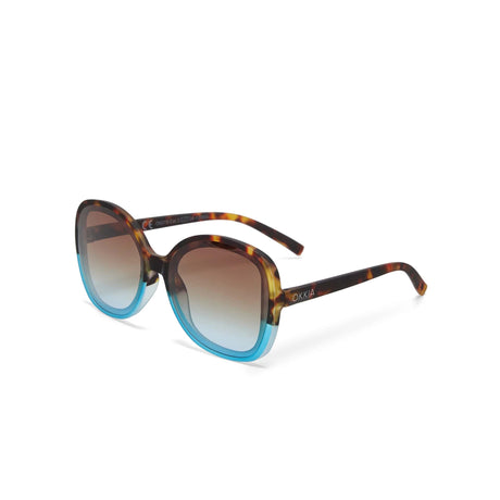 okkia okkia occhiale da sole premontato butterfly mod anna havana blue ean 8052862288913