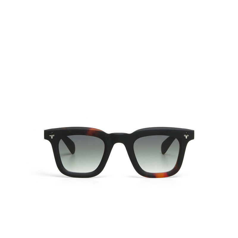 okkia okkia occhiale da sole premontato mod firenze soft touch black havana lenti green ean 8056211375743
