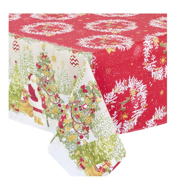 preziosa home preziosa home tovaglia in twill ass natale 130 x 350 cm multicolor 1 pz ean 8050264133466