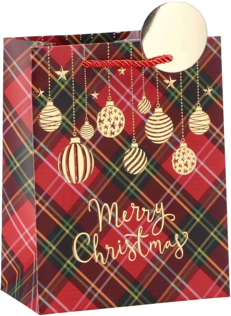 regalo italiano regalo italiano busta regalo di natale carta ass 18 x 10 cm h 23 cm multicolor 1 pz ean 8057586137745