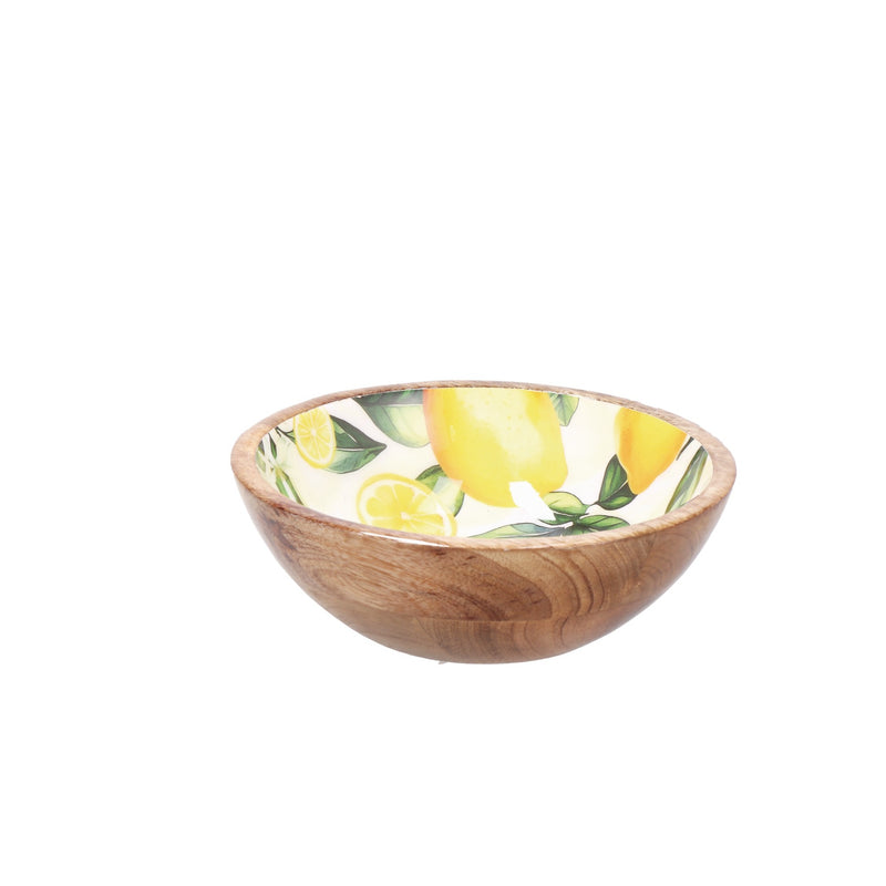 regalo italiano regalo italiano ciotola in legno yari d 20 cm h 7 cm 2 ass insalatiera naturale design moderno 1 pz ean 8057586176898