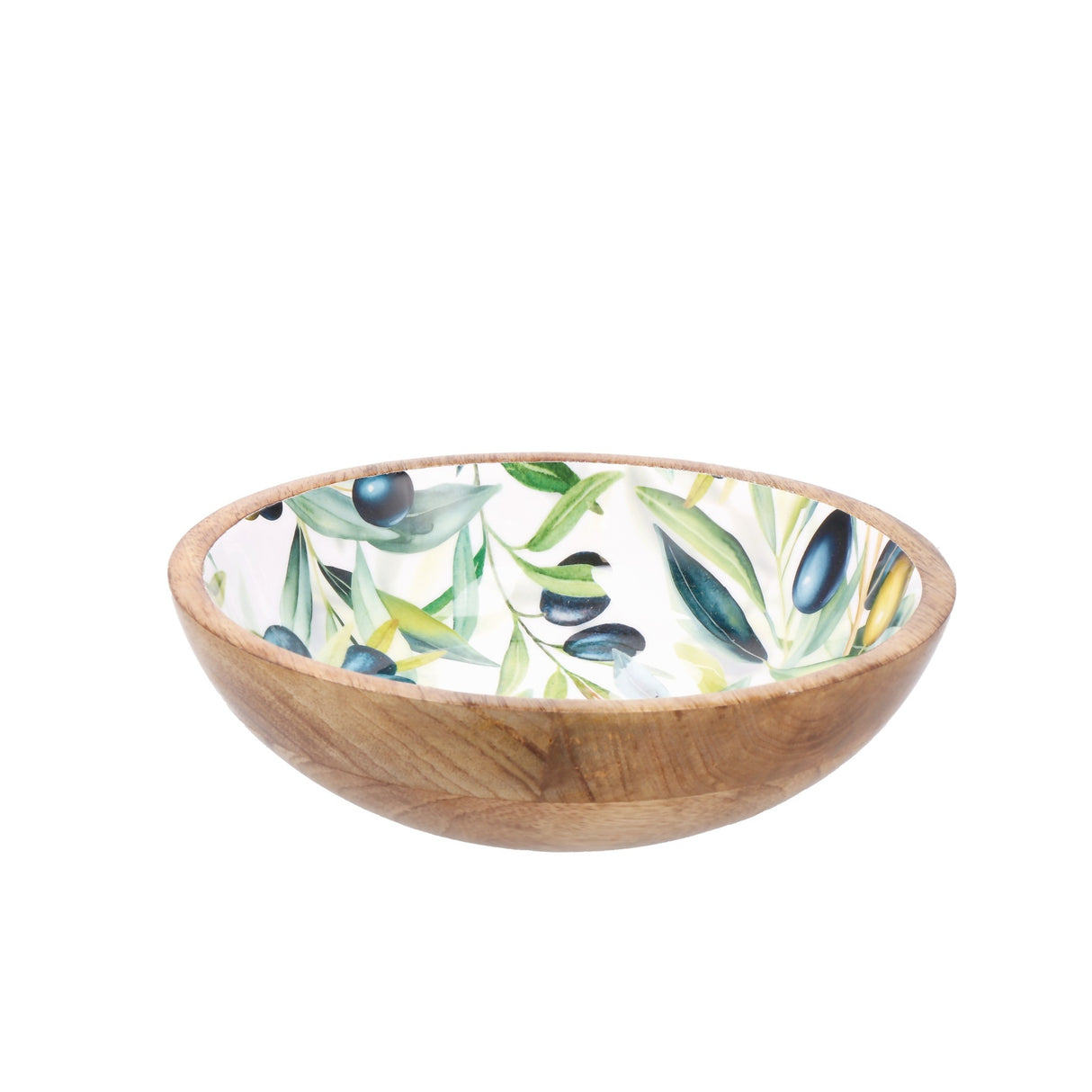 regalo italiano regalo italiano ciotola in legno yari d 25 cm h 7 cm ass insalatiera naturale design moderno 1 pz ean 8057586176911