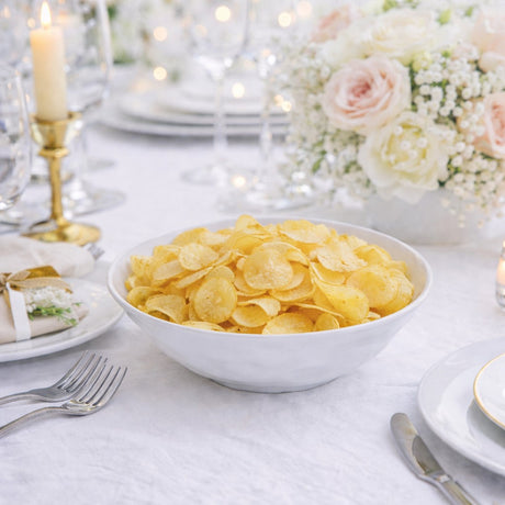 regalo italiano regalo italiano ciotola in melamina d 28 cm h 9 cm bianco ean 8057586002555