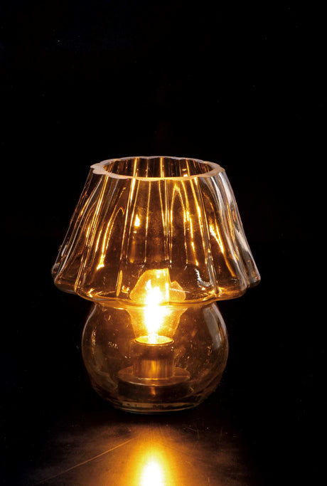 regalo italiano regalo italiano lampada di natale vetro ass d 17 cm h 18 cm oro 1 pz ean 8057586127449