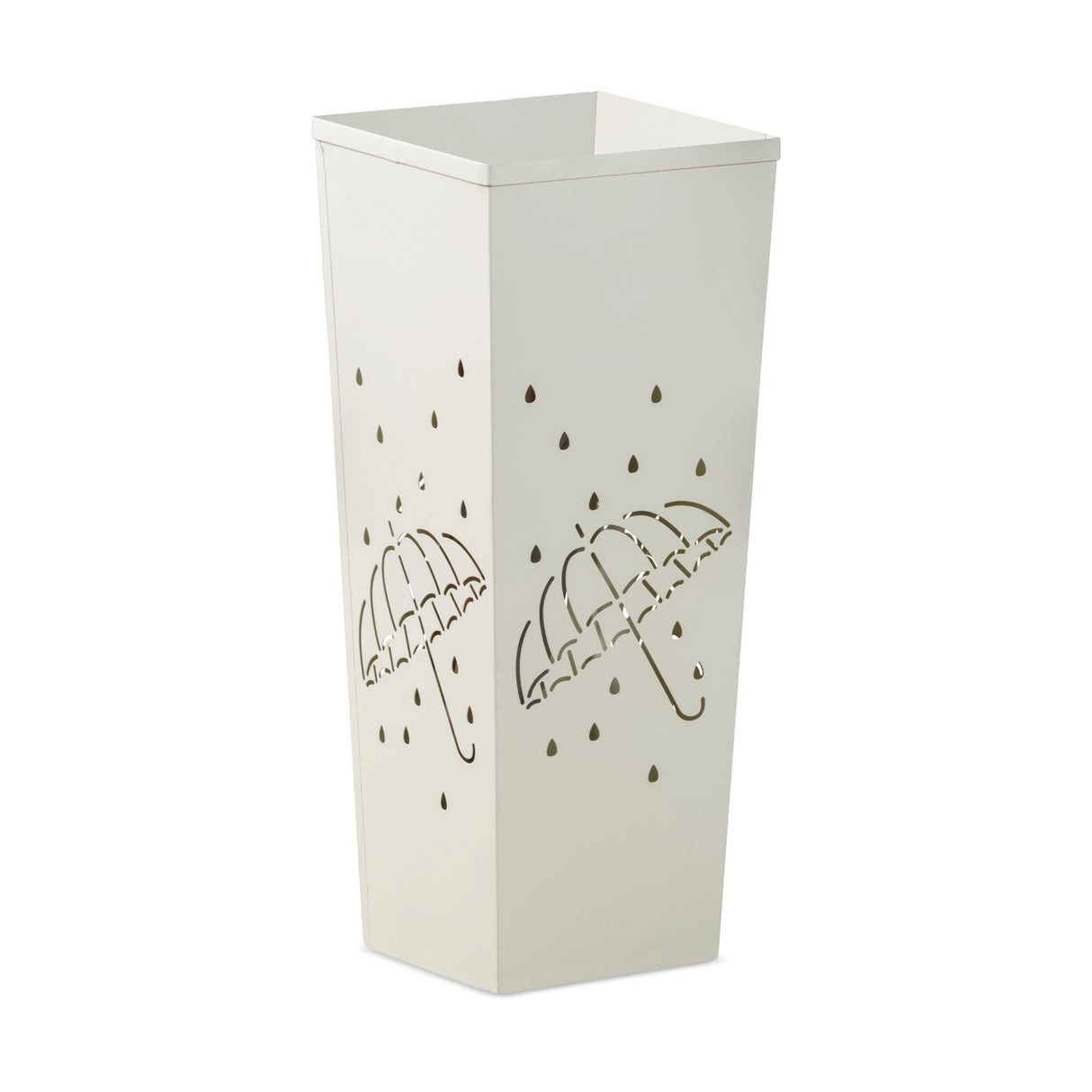 Italienisches Geschenk Italienisches Geschenk Design-Schirmständer aus Eisen B 21 x 21 cm H 50 cm Regenmotiv 1 Stk. EAN 8021785604346