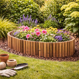 italienisches Geschenk italienisches Geschenk Bambuszaun 100 x 15 cm natürliche, dekorative Gartenumrandung EAN 8057586130470