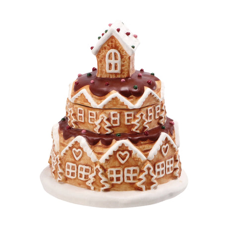 regalo italiano regalo italiano scatola natale d 11 cm h 13 cm ceramica ass rosa o nocciola 1 pz ean 8057586035478