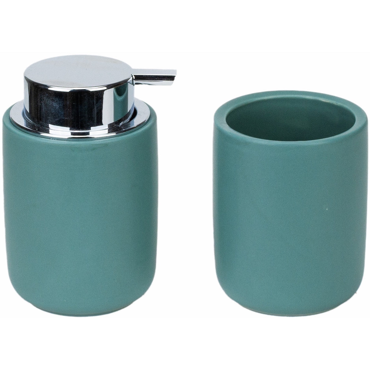 regalo italiano regalo italiano set bagno 2 pezzi in ceramica ass dispenser sapone e bicchiere 1 pz ean 8021785600584