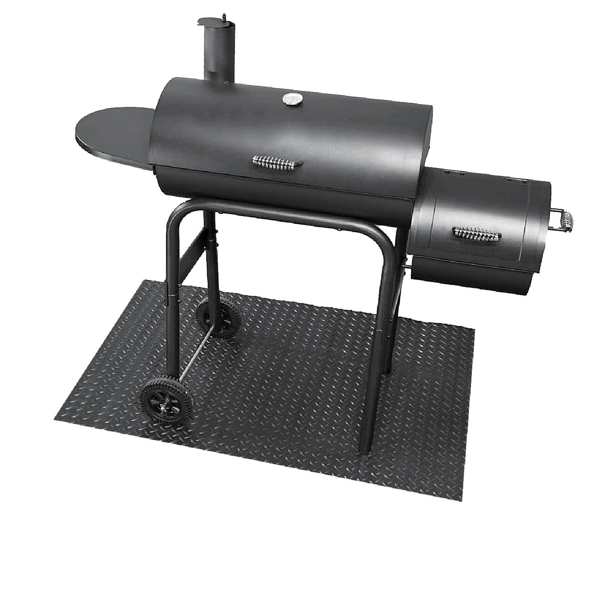 Italienisches Geschenk Italienisches Geschenk PVC-Grillmatte 122 x 72 cm Fleckabweisende und rutschfeste Schutzmatte für den Grill EAN 8057586034556