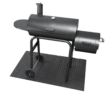 Italienisches Geschenk Italienisches Geschenk PVC-Grillmatte 122 x 72 cm Fleckabweisende und rutschfeste Schutzmatte für den Grill EAN 8057586034556