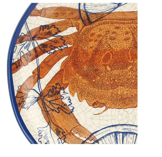 rose tulipani rose tulipani set 2 piatti frutta ocean line melamina d 21 cm ean 8018594611177