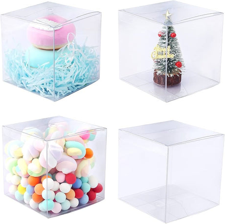 scotton scotton scatola portaconfetti trasparente 100 x 100 x 140 mm 10 pz