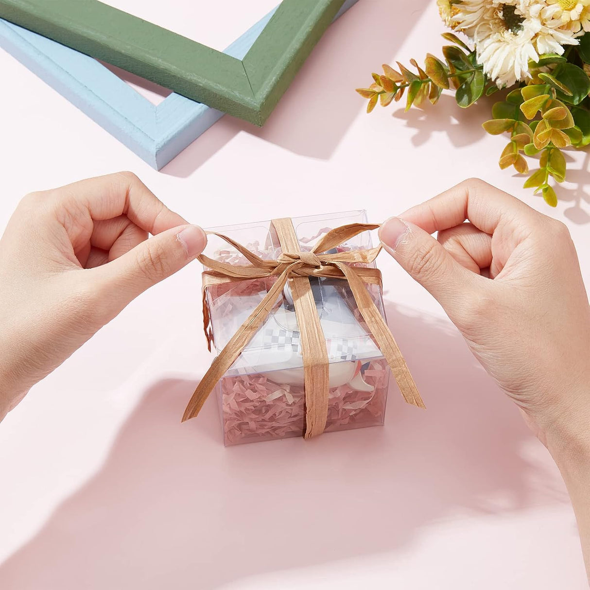 scotton scotton scatola portaconfetti trasparente 90 x 90 x 120 mm 10 pz