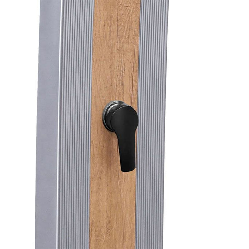 immagine-2-sined-ella-grigia-wood-doccia-solare-in-alluminio-con-lavapiedi-da-40-litri-grigio-fascia-legno-ean-8025431016910
