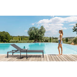 talenti talenti nunu lettino alluminio charcoal nero