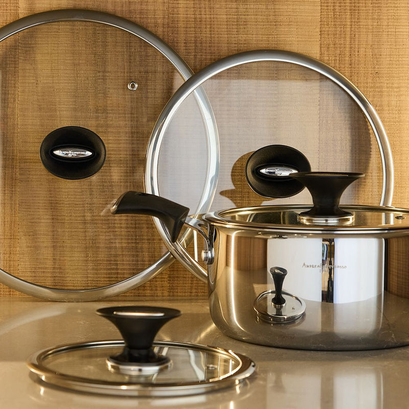 tognana tognana coperchio con foro in vetro trasparente d 28 cm linea luxury design ean 8056444041811