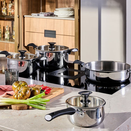 tognana tognana tegame 2 manici d 28 cm linea luxury design acciaio inox ean 8056444040234