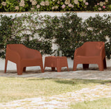 toomax toomax petra tavolino con contenitore e coperchio rimovibile terracotta tavolino da esterno resistente ai raggi uv ean 8009371118347