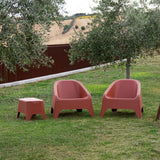 toomax toomax poltrona matera terracotta poltrona da giardino impilabile resistente ai raggi uv ean 8009371096256