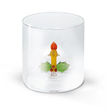 wd lifestyle wd lifestyle bicchiere vetro borosilicato cc 250 ml decori natalizi ass 1 pz ean 8055035681566