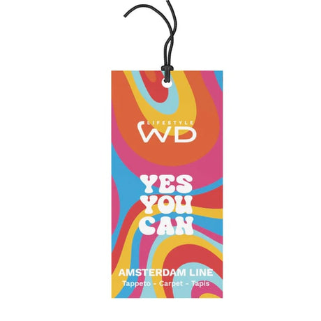 wd lifestyle wd lifestyle tappeto colorato e vivace decoro yes you can 65 x 475 cm verde ean 8055035682808