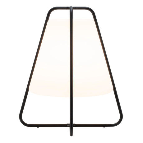 zafferano zafferano teepee lampada da tavolo portatile ledtouch dimmer nero ean 8054040727443