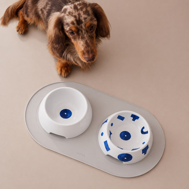 alessi alessi ciotola acqua cani in porcellana bianca samiro yunoki small d 18 cm ean 8003299503483