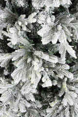 bizzotto bizzotto albero di natale berskshire innevato h 180 cm d 114 cm 3 386 rami 1 300 luci bianco ean 8051836720183