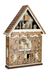 bizzotto bizzotto calendario avvento di natale joleen casa h 615 cm 39 x 105 cm con musica ean 8051836758339