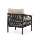 bizzotto bizzotto poltrona fenix con cuscini colore antracite ean 8051836778719