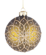 bizzotto bizzotto sfera di natale florid d 80 mm ass verde rosa rosso 1 pz ean 8051836749030