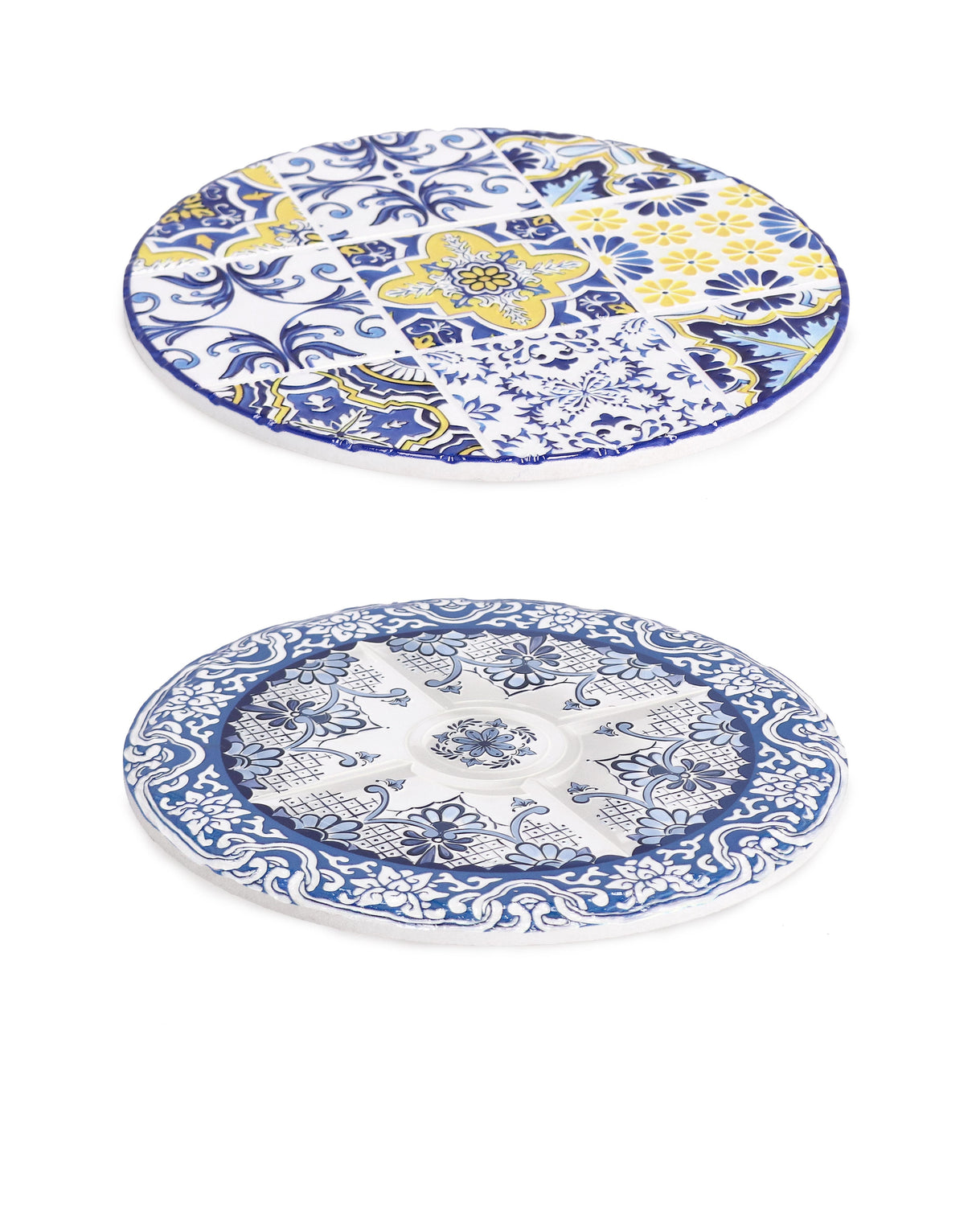 bizzotto bizzotto sottopentola soraia tonda d 20 cm blu giallo ass 1 pz ean 8051836791978