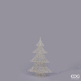 edg enzo de gasperi edg enzo de gasperi albero di natale led pearls 500 microled h 80 cm l 54 cm l 14 cm ip44 light gold ean 8059824546722