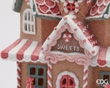 edg enzo de gasperi edg enzo de gasperi decoro casetta marzapane natale led h 285 cm l 21 cm l 14 cm multicolo ean 8059824567017