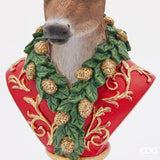 edg enzo de gasperi edg enzo de gasperi decoro renna natale h 33 cm l 16 cm l 125 cm multicolor ean 8059824540737