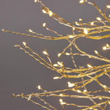 edg enzo de gasperi edg enzo de gasperi faggio con base 400 led di natale h 120 cm d 40 cm gold ean 8059824283177