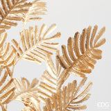 edg enzo de gasperi edg enzo de gasperi felce bmetal ramo di natale h 108 cm gold ean 8059824530547