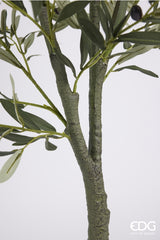 edg enzo de gasperi edg enzo de gasperi olivo con vaso h 190 cm pianta artificiale verde ean 8059824378644