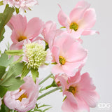edg enzo de gasperi edg enzo de gasperi peonia bouquet mix cespuglio artificiale h 60 cm rosa chiaro ean 8059824615589
