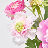 edg enzo de gasperi edg enzo de gasperi peonia bouquet mix cespuglio artificiale h 60 cm rosa scuro ean 8059824615602