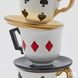 edg enzo de gasperi edg enzo de gasperi portacandela tazza natale h 22 cm d 10 cm white black ean 8059824560704