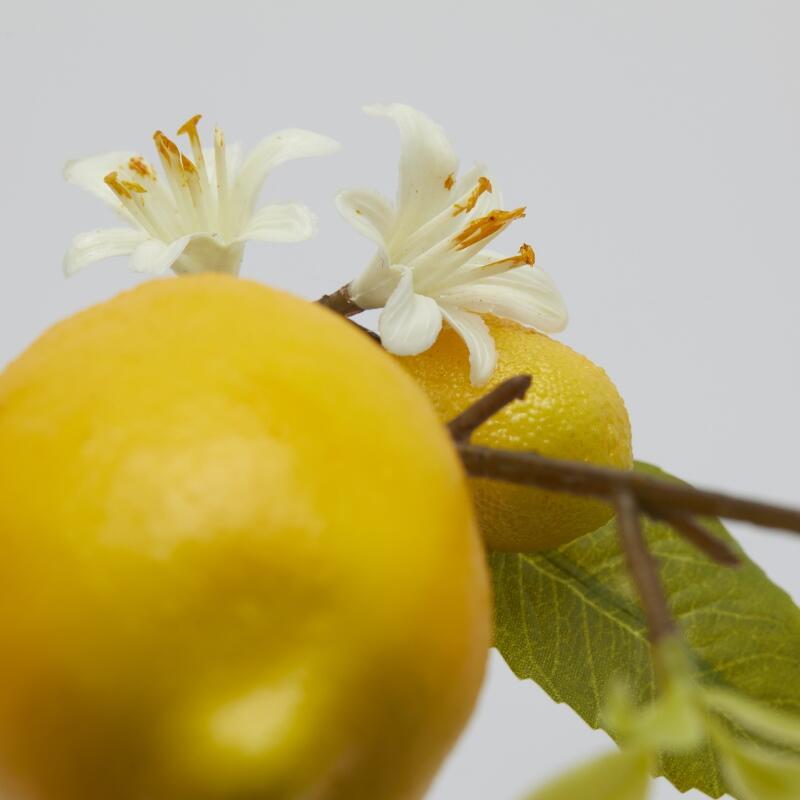 edg enzo de gasperi edg enzo de gasperi ramo limone artificiale con foglie e frutta h 105 cm green mix ean 8059824405074