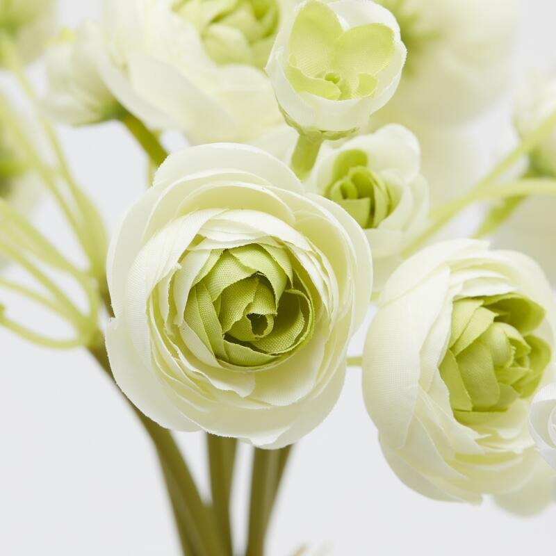 edg enzo de gasperi edg enzo de gasperi ranuncolo bouquet x6 ass h 30 cm pianta artificiale bianco o verde 1 pz ean 8059824474858