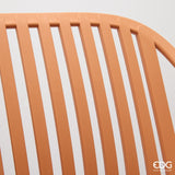 edg enzo de gasperi edg enzo de gasperi sedia righe contract h 825 cm l 555 cm l 60 cm ruggine ean 8059824632586