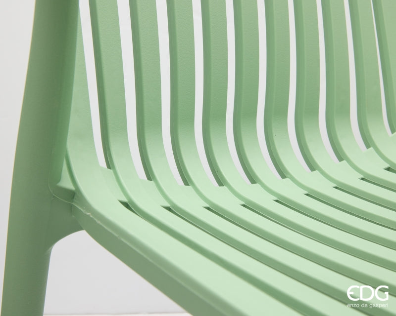 edg enzo de gasperi edg enzo de gasperi sedia righe contract h 825 cm l 555 cm l 60 cm verde chiaro ean 8059824608819