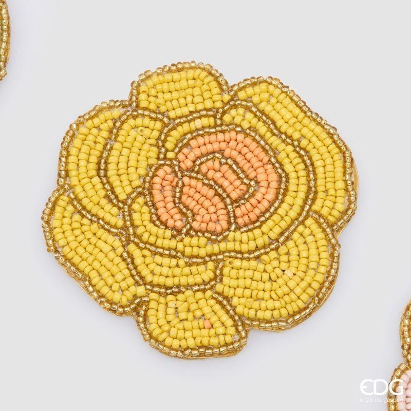 edg enzo de gasperi edg enzo de gasperi sottobicchiere camelia rotondo ass d 10 cm multicolor 1 pz ean 8059824638403