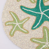 edg enzo de gasperi edg enzo de gasperi sottopiatto stellamarina rotondo d 36 cm mix verde ean 8059824652324