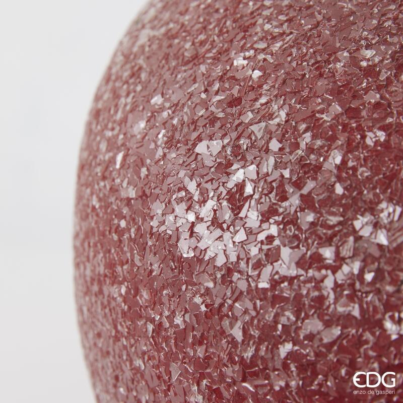 edg enzo de gasperi edg enzo de gasperi vaso crackle geometrir h 66 cm d 26 cm metallo dark pink ean 8059824541871