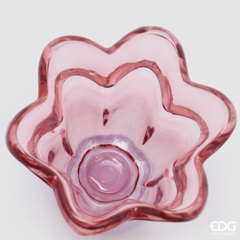 edg enzo de gasperi edg enzo de gasperi vaso fiore con piede e portacandela ass h 155 cm d 15 cm multicolor 1 pz ean 8059824625281