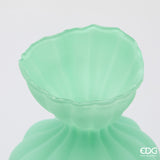 edg enzo de gasperi edg enzo de gasperi vaso flow sinuoso h 305 cm d 195 cm waterproof vetro satinato verde ean 8059824630636